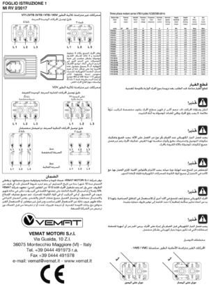 FOGLIO ISTRUZIONI 1 GB-ARAB